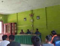Desa Salutahongan Gelar Rapat Bahas Kerja Sama Antar Desa Terkait Perbaikan Jembatan Gantung di Dusun Pebulajangan