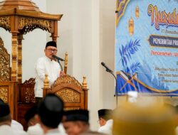 Malam Nuzulul Qur’an di Masjid Suada, Gubernur Suhardi Duka Ajak Jamaah Doakan Bangsa dan Pemimpin