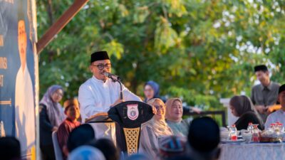 Ribuan Warga Polewali Antusias Buka Puasa Bersama Gubernur Sulbar Suhardi Duka