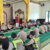 Wakapolres Mamuju Tengah Pimpin Binrohtal, Personel Diajak Perkuat Iman