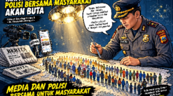 Tanpa Media Massa, Polisi Bersama Masyarakat Akan Buta
