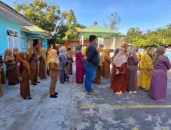 Taslim Mannan Sampaikan Arahan Pada Apel Pagi