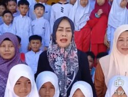 Jaga Kebersihan, dan Kesehatan, Andi Rita Berkunjung ke SDN 2 Kampung Baru