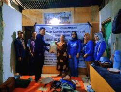 Ketua IJS Majene Lakukan Kunjungan Kemanusiaan ke Pasutri Penderita Sakit Gula di Dusun Konja Selatan