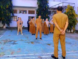 Apel Pagi di halaman Dinas Kominfo Majene: ASN Diimbau Tetap Profesional dan Tidak Terprovokasi