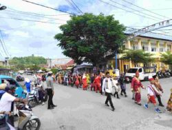 Pawai Budaya SDN 2 Kampung Baru dalam Semangat Sumpah Pemuda