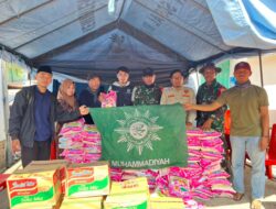 Peduli Korban Kebakaran, Muhammadiyah Salurkan Bantuan Sembako