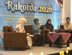 Ketua TP PKK Sulbar Jadi Pemateri pada Rakorda Bangga Kencana 2026