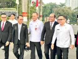 Sekda Sulbar Hadiri Stadium General dan Penganugerahan Kartika Astha Brata Utama di IPDN Jatinangor