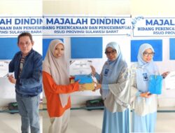 Tingkatkan Motivasi Kerja, RSUD Sulbar Beri Penghargaan Bagi SDM Subbidang Pengembangan Data dan Informasi