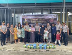 Siswa SIP Angkatan 55 T.A 2026 Salurkan Bansos ke Panti Asuhan Haqqul Yaqin di Mamuju