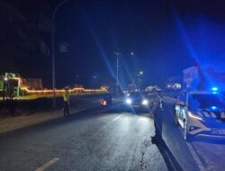 Antisipasi Balap Liar dan Kriminalitas, Patroli Blue Light Satlantas Polres Majene Amankan Jalur Hasanuddin hingga Perbatasan
