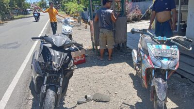 Polsek Malunda Amankan Lokasi Kecelakaan Maut di Pao-pao, Seorang Ibu Muda Meninggal Dunia