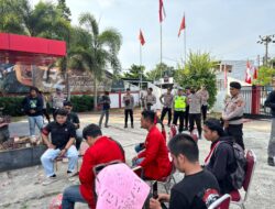 Polda Sulbar Kawal Penyampaian Aspirasi secara Humanis, Situasi Kota Mamuju Tetap Aman dan Kondusif