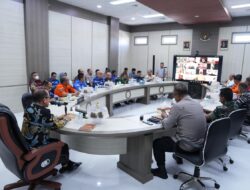Kapolda Sulbar Hadiri Rakor di Kantor Gubernur, Sinergi Penuh Hadapi Karhutla dan  Tetapkan Langkah Terpadu