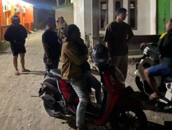URC Polres Majene Sisir Titik Rawan, Antisipasi 3C dan Premanisme