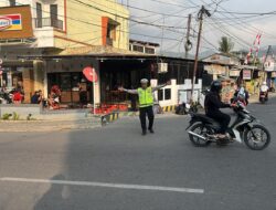 Jaga Keselamatan Berlalu Lintas, Polantas Polda Sulbar Terus Hadir Saat Padatnya Arus Pulang Kerja