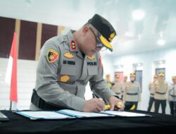 Kapolda Sulbar Lantik Dirpamobvit Baru, Sampaikan 5 Pesan Penting