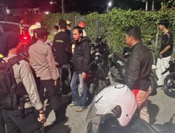 Sasar Titik Rawan, URC Polresta Mamuju Bergerak Cegah 3C, Premanisme dan Balap Liar