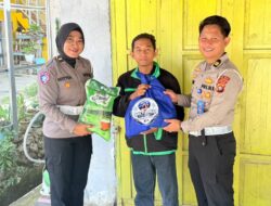 Wujud Syukur 71 Tahun Pengabdian, Ditlantas Polda Sulbar Tebar Kebaikan Lewat Bakti Sosial dan Anjangsana