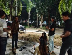 Dini Hari, Tim URC Polres Mamuju Tengah Patroli Cegah C3 dan Kriminalitas Jalanan
