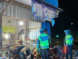 Cerita Polantas Polda Sulbar, Menjaga Malam Panjang, Merawat Rasa Aman