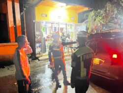 Lewat Patroli Humanis, Polantas Polda Sulbar Jaga Malam Panjang dan Kawal Keselamatan Warga