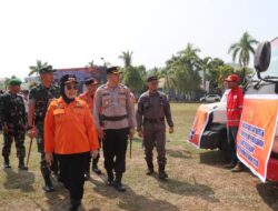 Gelar Apel Siaga Tanggap Darurat Karhutlah, Kapolresta Mamuju : Lakukan Himbauan Dan Penegakan Hukum Kepada Pembakar Lahan