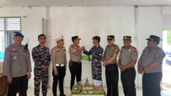 HUT ke-81 TNI, Polres Mateng Sambangi Koramil dan Pos TNI AL