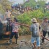 Satreskrim Polresta Mamuju Selidiki Kebakaran Kapal Dinas Perikanan Sulbar di Jalan Tuna